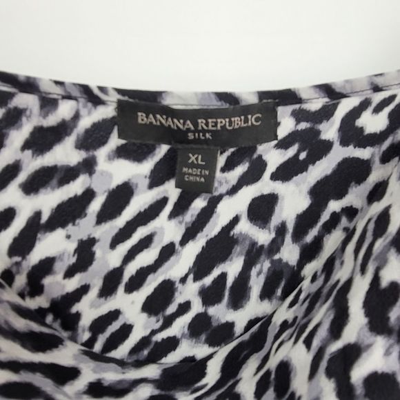 Banana republic silk animal print cami . Y2k 90s - Picture 2 of 6
